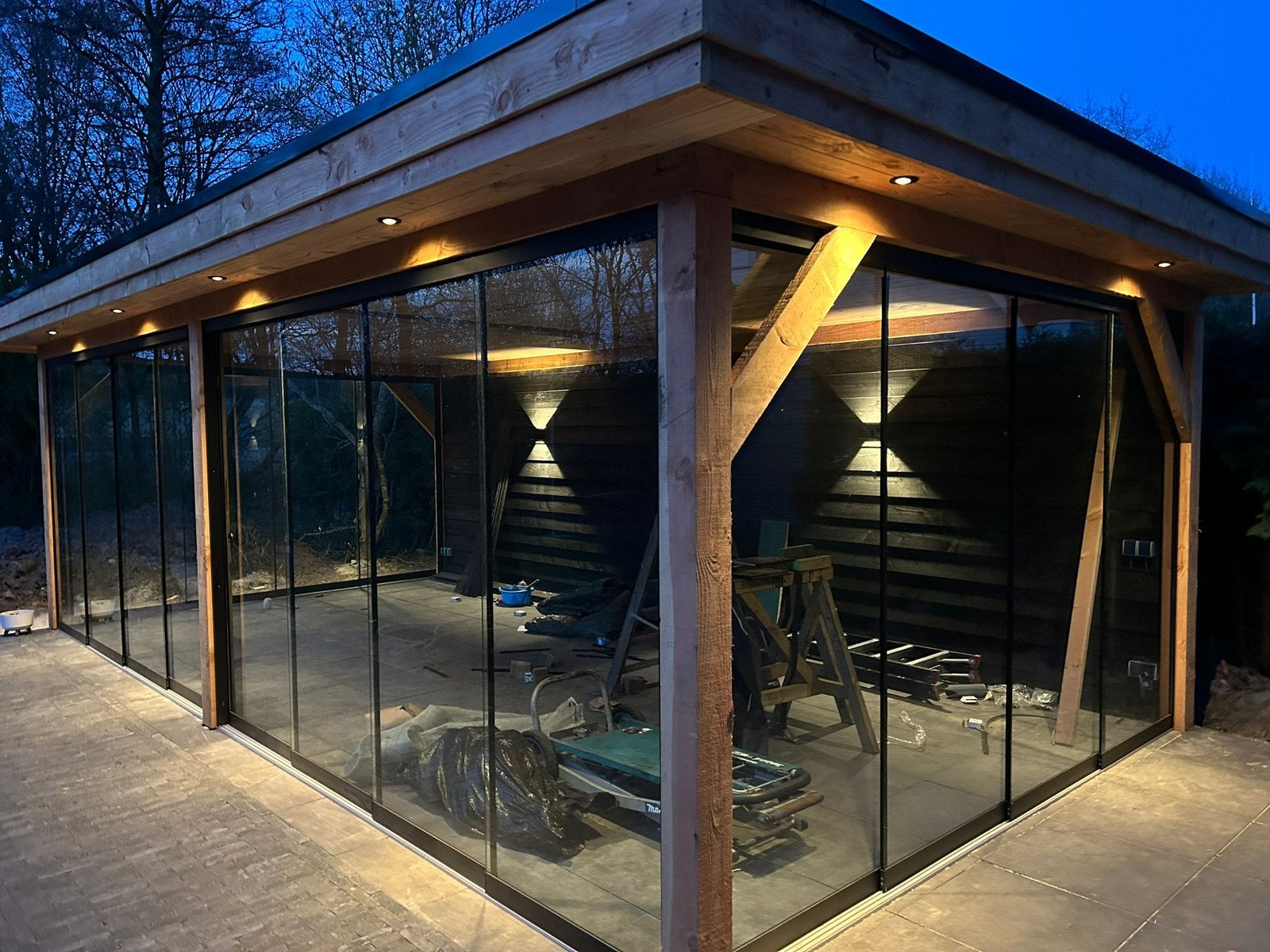 Tuihuis overkapping of schuur plaatsen, Tuin en Terras, Overkappingen, Ophalen, Nieuw, Overige typen