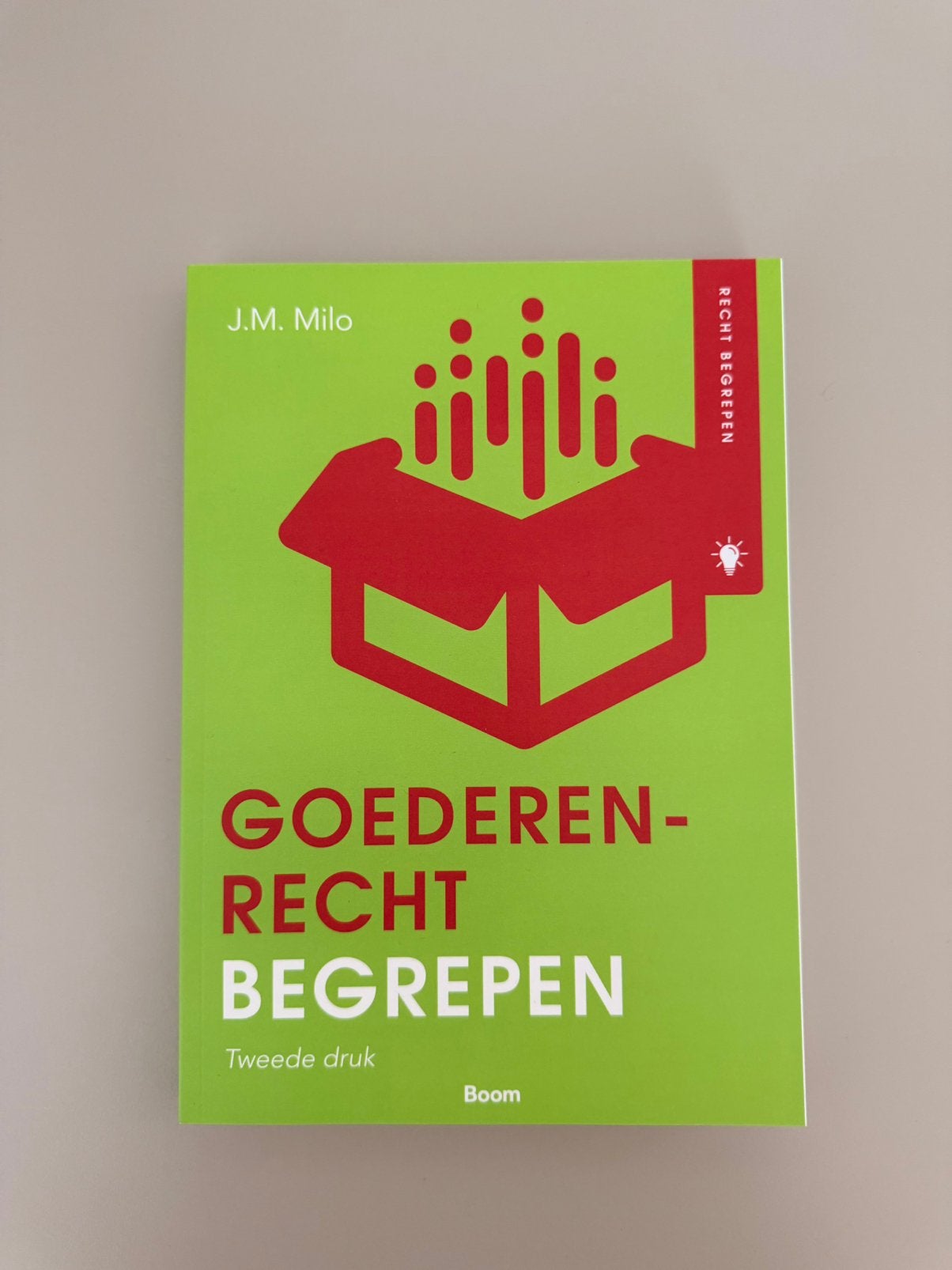 Goederenrecht Begrepen 2e druk, Ophalen of Verzenden, Zo goed als nieuw