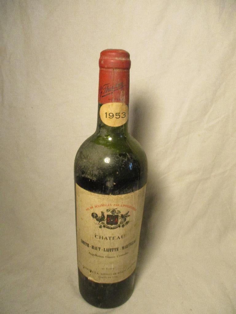 een fles wijn Chateau 1953, Ophalen of Verzenden, Frankrijk, Champagne