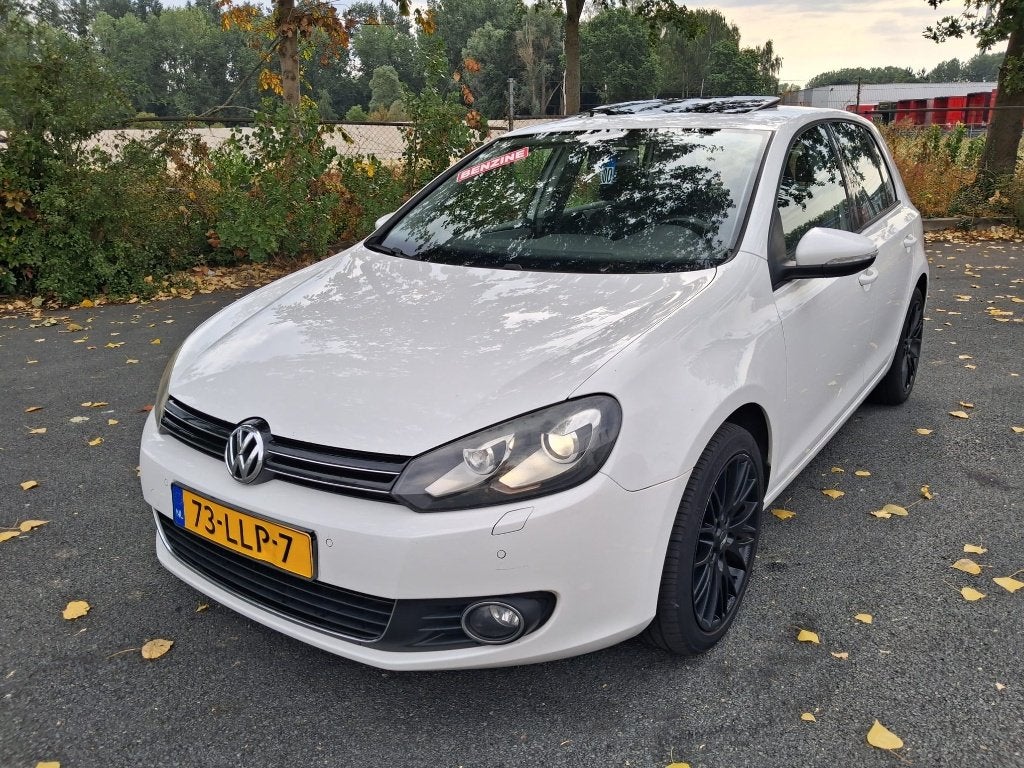 SUPER LEUKE Volkswagen Golf 1.4 TSI 90KW 2010 Wit, Euro 5, Zwart, 4 cilinders, Origineel Nederlands