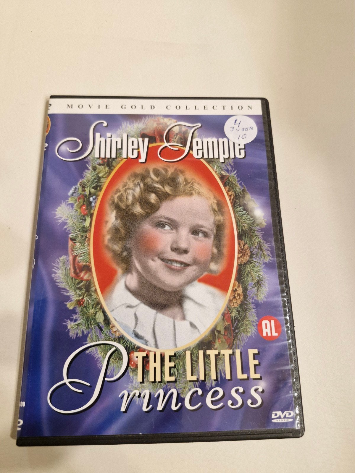Shirley Temple - The Little Princess (DVD), Alle leeftijden, Ophalen of Verzenden, Zo goed als nieuw