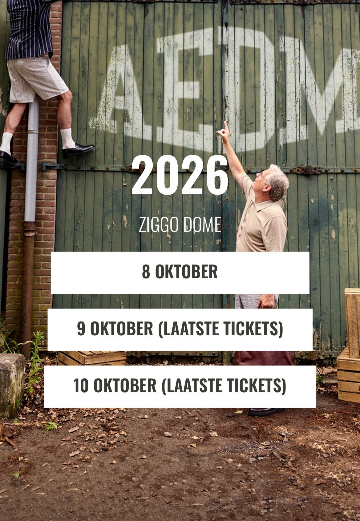 2x tickets Acda en de Munnik, Twee personen
