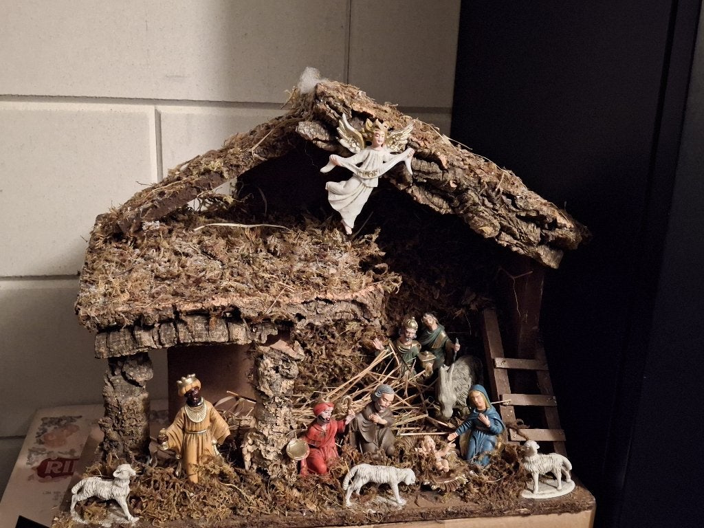 kerststal, Ophalen, Gebruikt