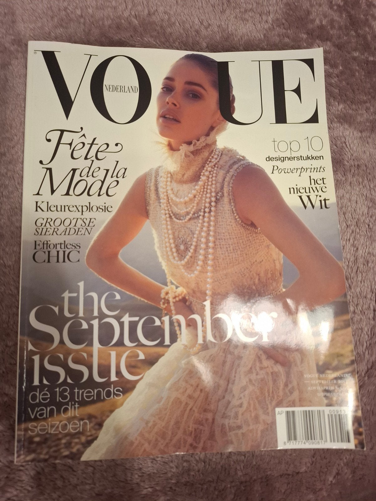 Vogue NL -  Sep 2013 - Doutzen Kroes, Boeken, Ophalen of Verzenden, Zo goed als nieuw, Glossy