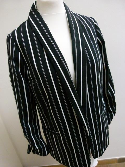 Zwart wit gestreept colbert jasje Dorothy Perkins maat 38 M, Kleding | Dames, Maat 38/40 (M), Overige kleuren, Ophalen of Verzenden