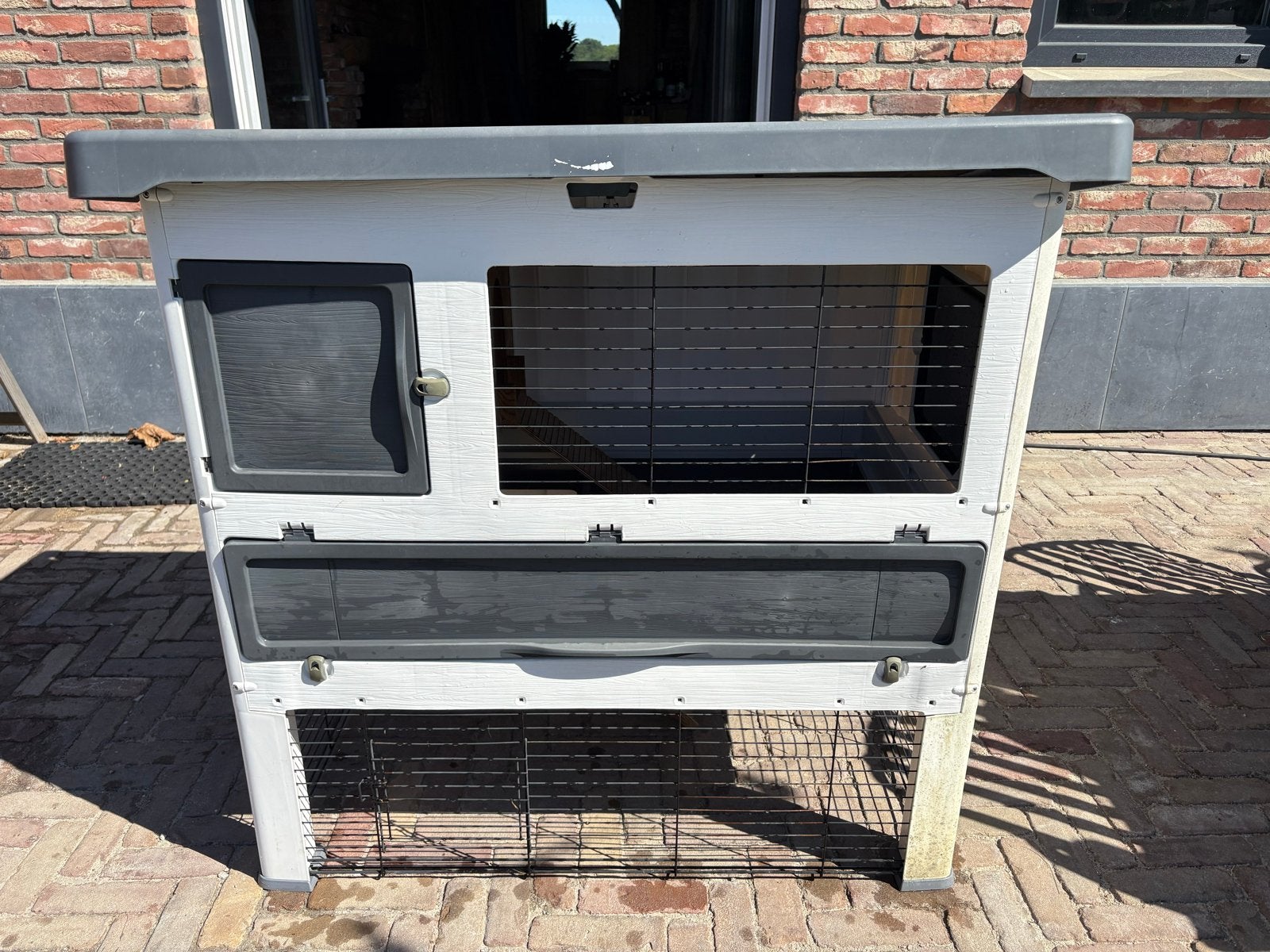 Ferplast konijnenhok, Ophalen, 110 cm of meer, Hok, 90 cm of meer