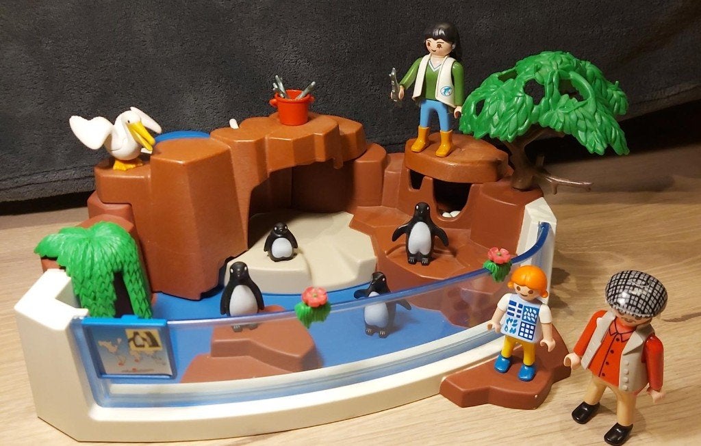 Playmobil - Pinguïn verblijf 4462, Kinderen en Baby's, Complete set, Overige typen, Ophalen of Verzenden, Zo goed als nieuw