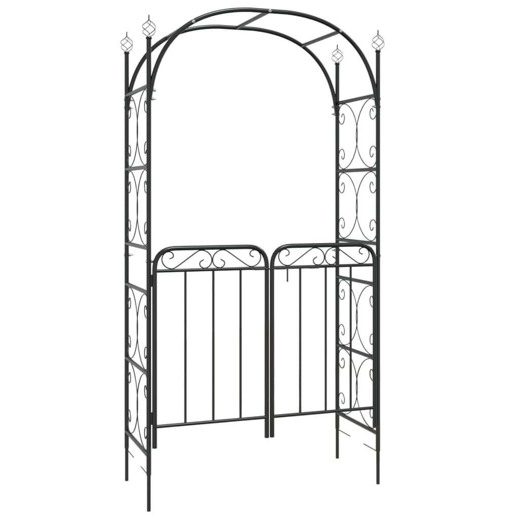 Rozenboog pergola met hekje tuinboog ijzer GRATIS BEZORGD!, Met poort, Verzenden, Nieuw, Nvt