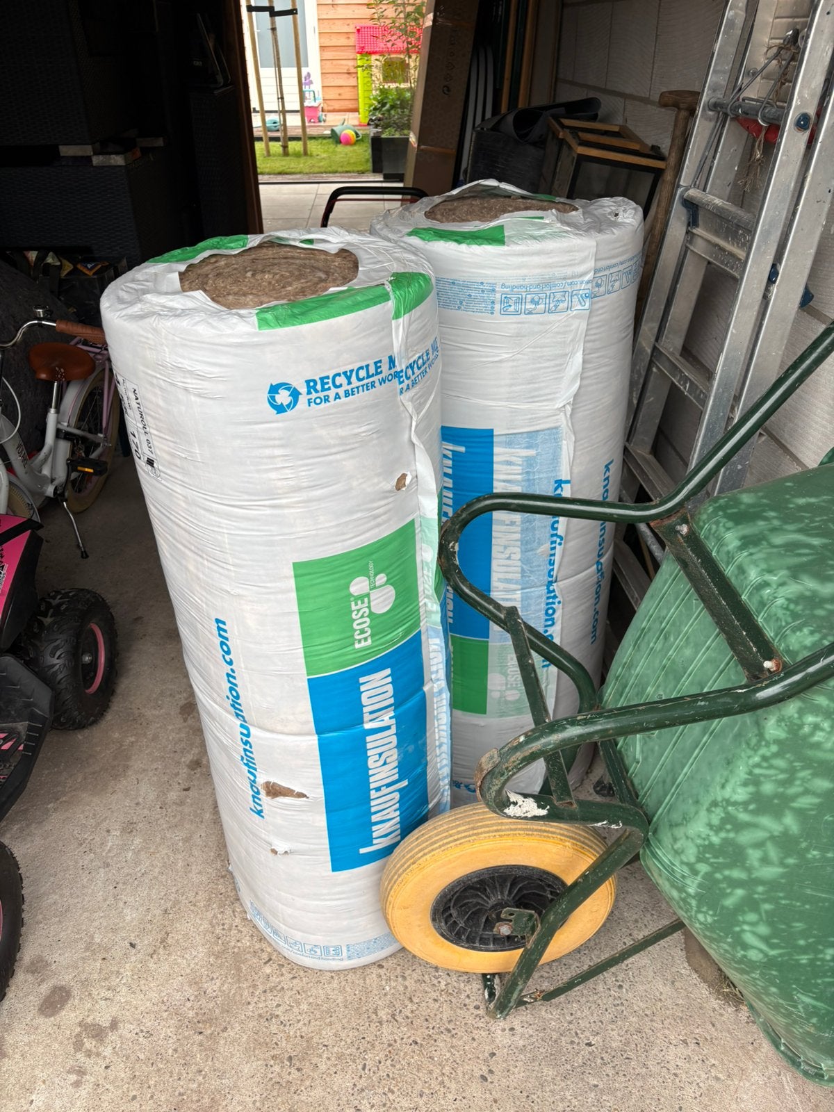 Knauf isolatie, Ophalen, 12 cm of meer, Nieuw, 5 tot 10 m²