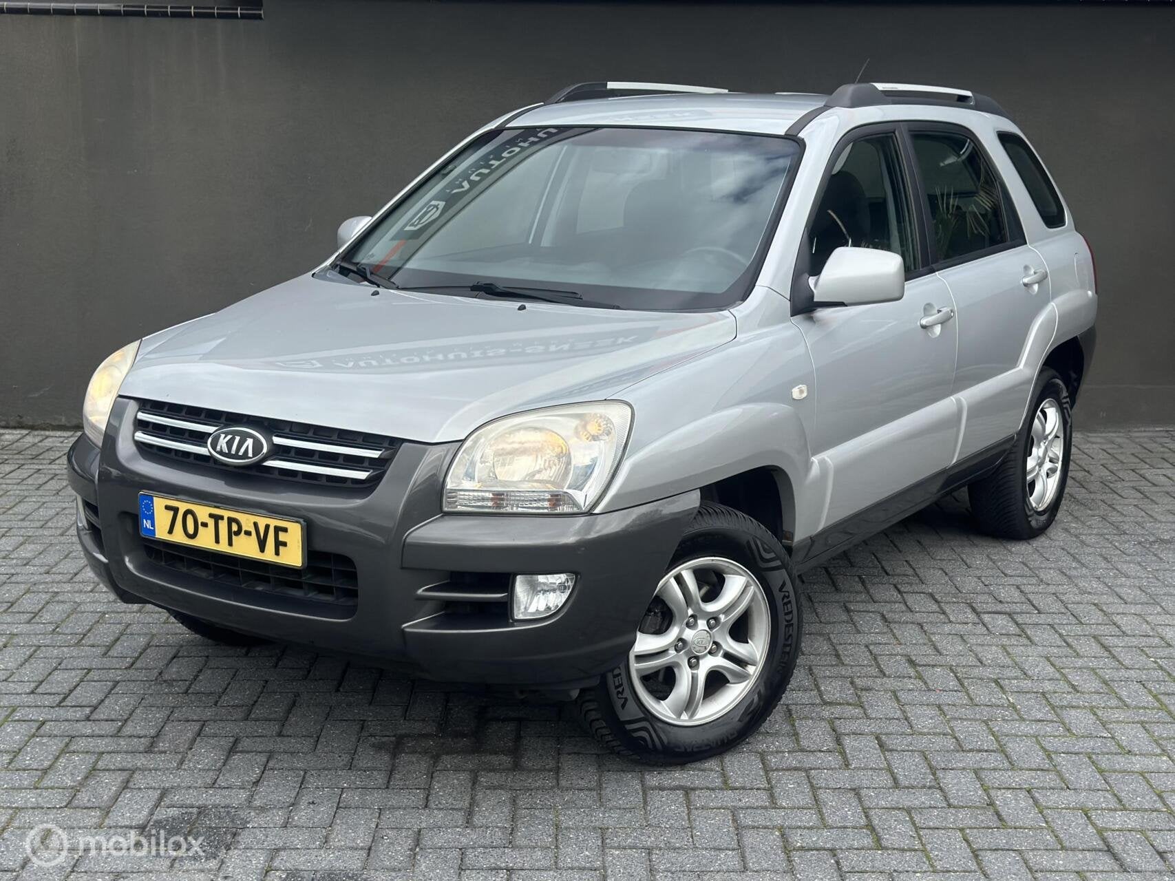 Kia Sportage 2.0 CVVT Comfort | Cruise | Climate | Trekhaak, Auto's, Gebruikt, 4 cilinders, Origineel Nederlands, Handgeschakeld