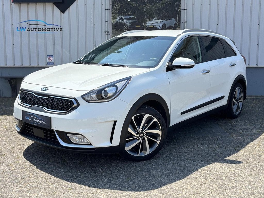 Kia Niro 1.6 GDi Hybrid ExecutiveLine | Dodehoek | JBL | Par, Auto's, Gebruikt, Leder en Stof, Bedrijf, Hybride Elektrisch/Benzine