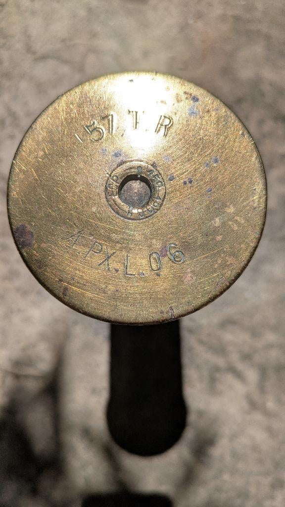 Huls Nordenfeld 57 mm Frans, Verzamelen, Verzenden, Landmacht, Overige gebieden, Hulzen of Bodemvondsten