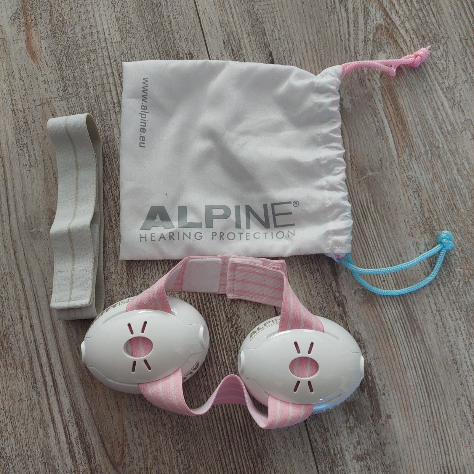 Alpine gehoorbeschermers, Kinderen en Baby's, Babykleding | Overige, Ophalen of Verzenden, Zo goed als nieuw, Alpine, Jongetje of Meisje