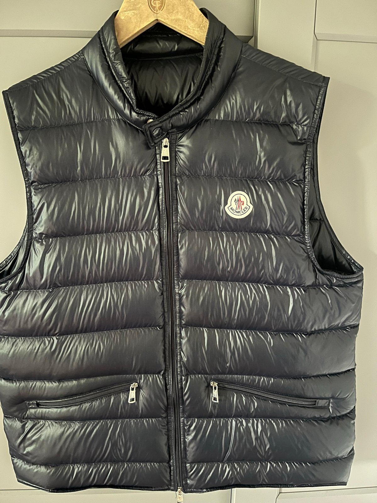 Moncler Bodywarmer Maat M, Ophalen, Zo goed als nieuw, Maat 48/50 (M), Zwart