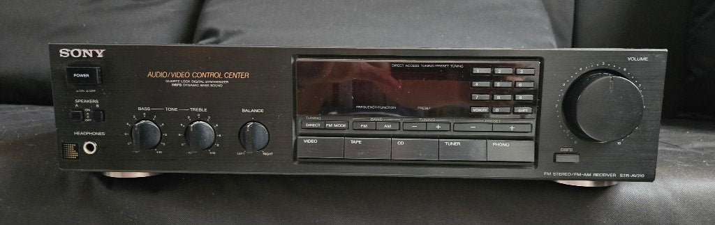 Stereo receiver Sony STR-AV210, Ophalen, Gebruikt, 60 tot 120 watt, Sony