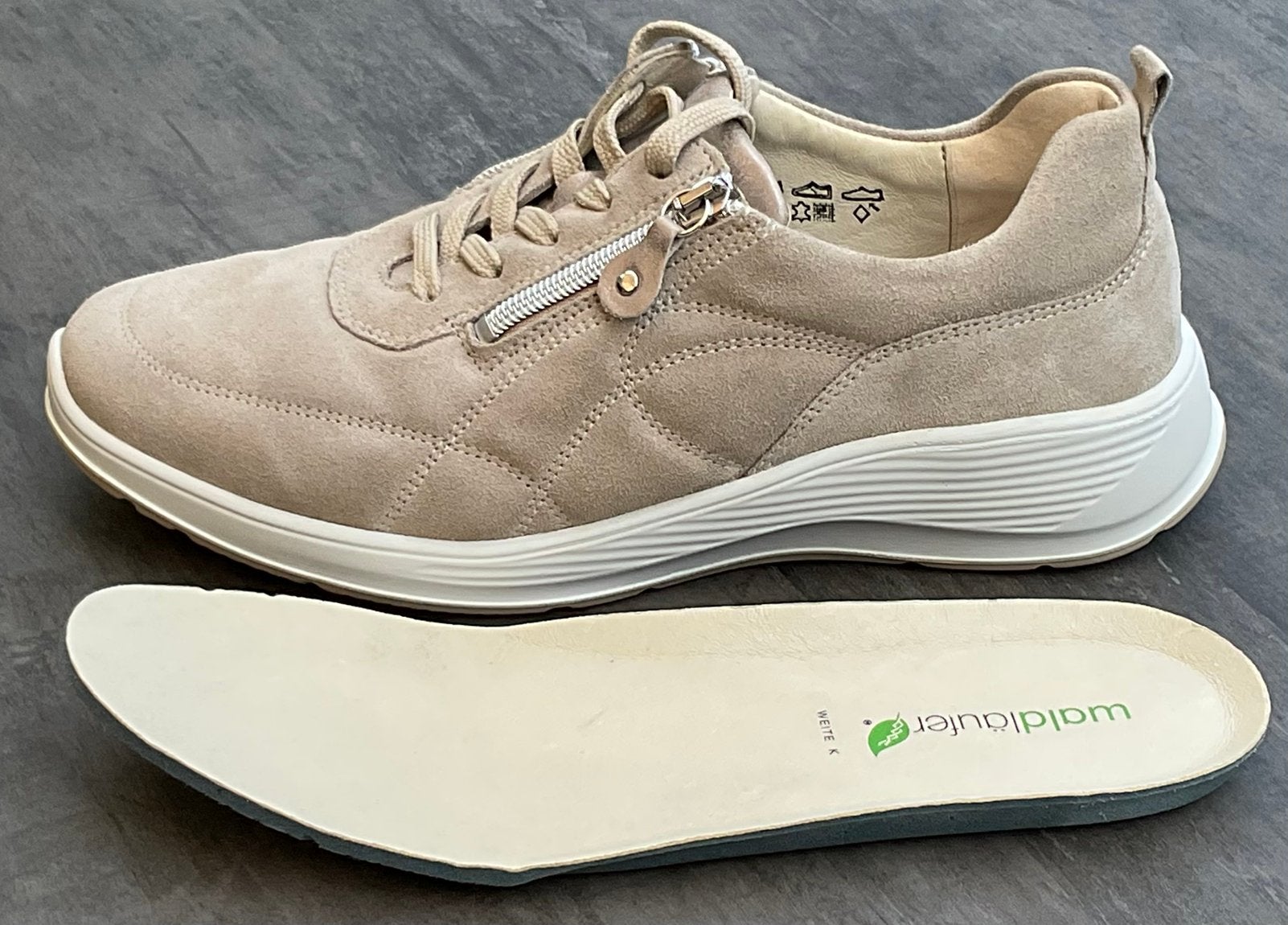 Z.G.A.N Waldläufer damesschoen/sneaker maat 6, Kleding | Dames, Waldlaufer, Beige, Ophalen of Verzenden, Sneakers of Gympen