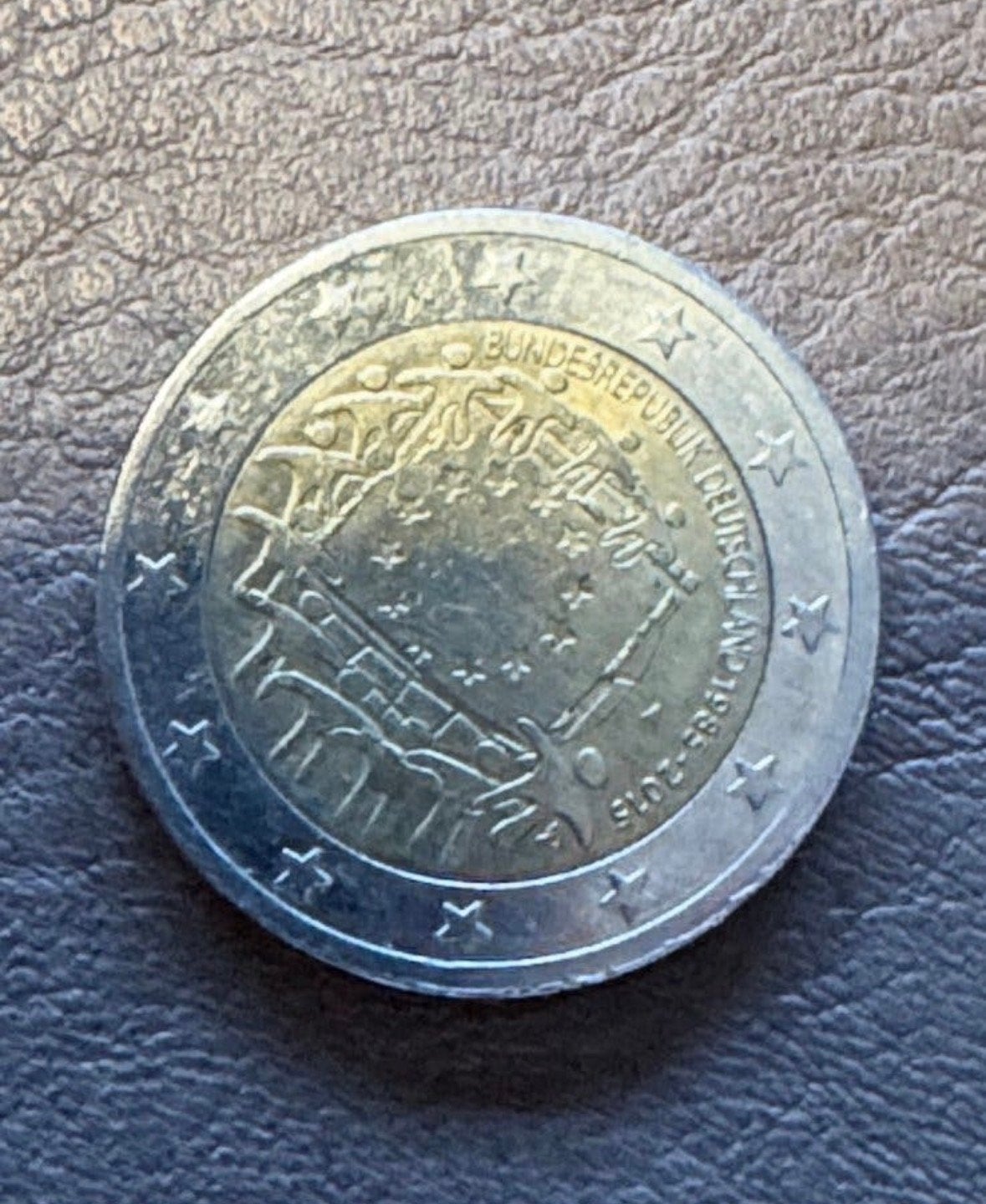 2 Euro Herdenkingsmunt Duitsland 2015 - Duitse Eenheid, Ophalen of Verzenden, Duitsland, 2 euro, Losse munt