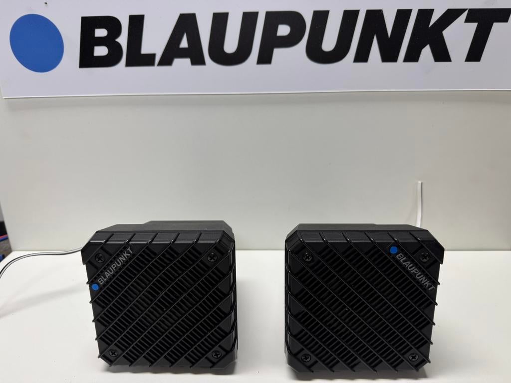 Blaupunkt retro opbouw luidsprekers jaren ’80/’90 – 10x10cm, Ophalen of Verzenden, Zo goed als nieuw