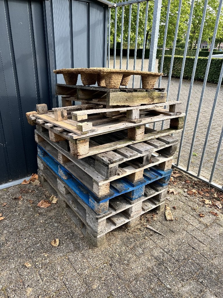 pallets, Ophalen, Gebruikt, Minder dan 25 mm, Pallet