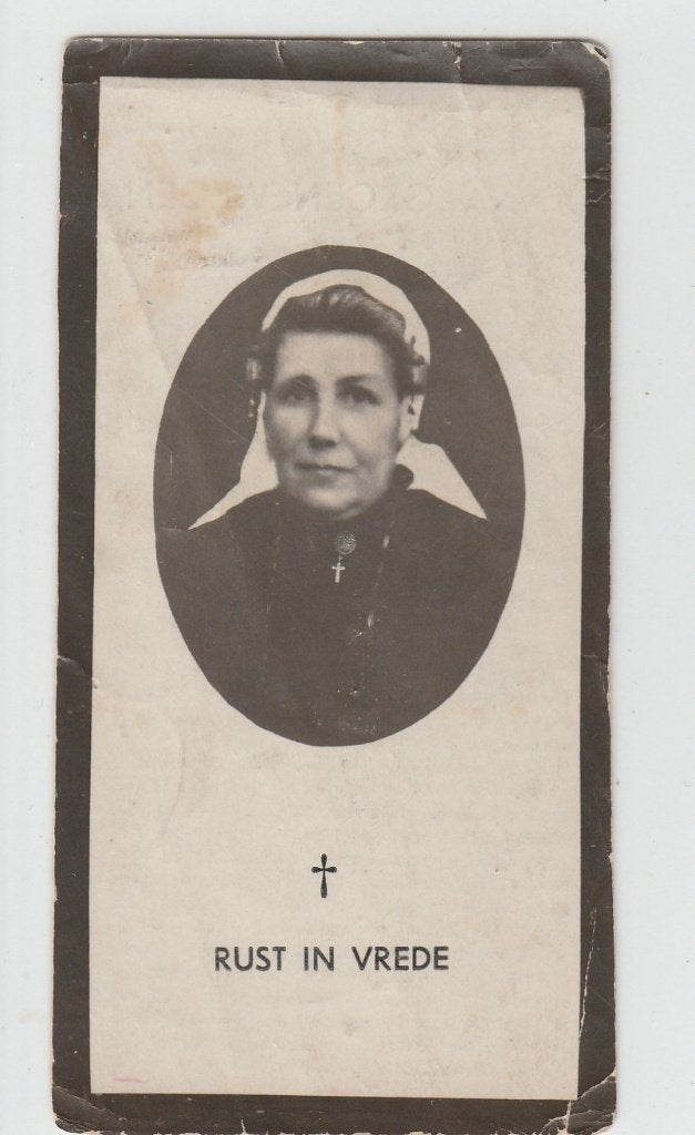 anna groenewegen-raaphorst-naaldwijk-kwintsheul 1935, Ophalen of Verzenden, Bidprentje
