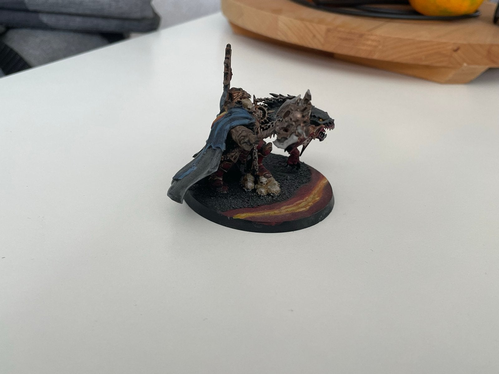 Warhammer AOS Khorne Lord., Hobby en Vrije tijd, Wargaming, Gebruikt, Figuurtje(s), Warhammer, Ophalen of Verzenden