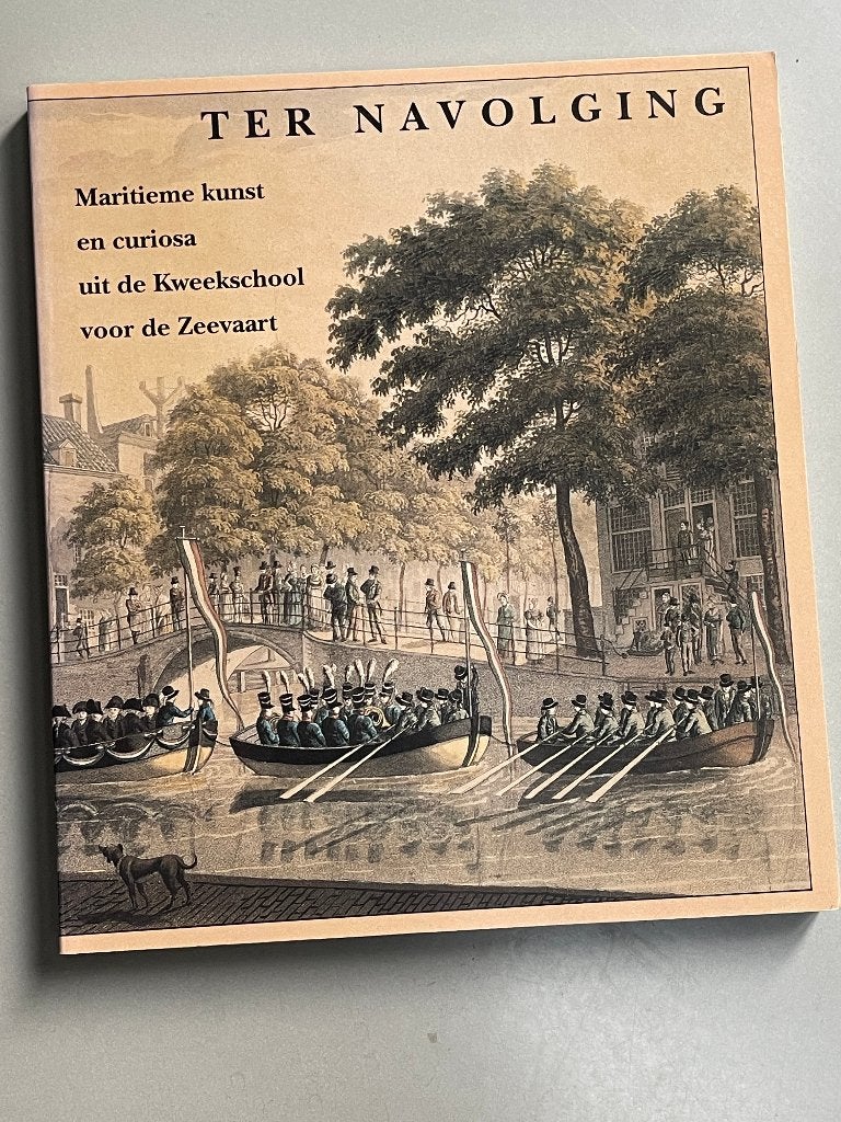 Ter navolging: maritieme kunst (scheepvaartmuseum) 1992, Verzamelen, Ophalen of Verzenden, Zo goed als nieuw, Boek of Tijdschrift