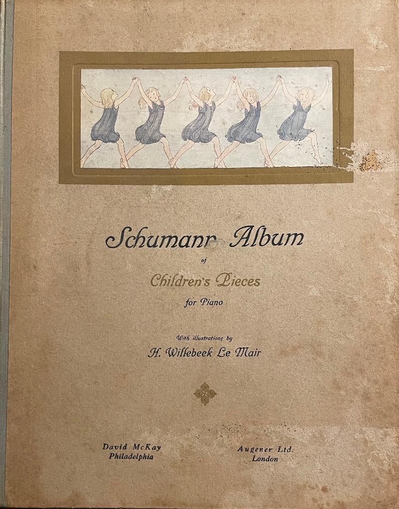 Schumann album of children's pieces for piano, Gebruikt, Klassiek, Ophalen of Verzenden, Artiest of Componist