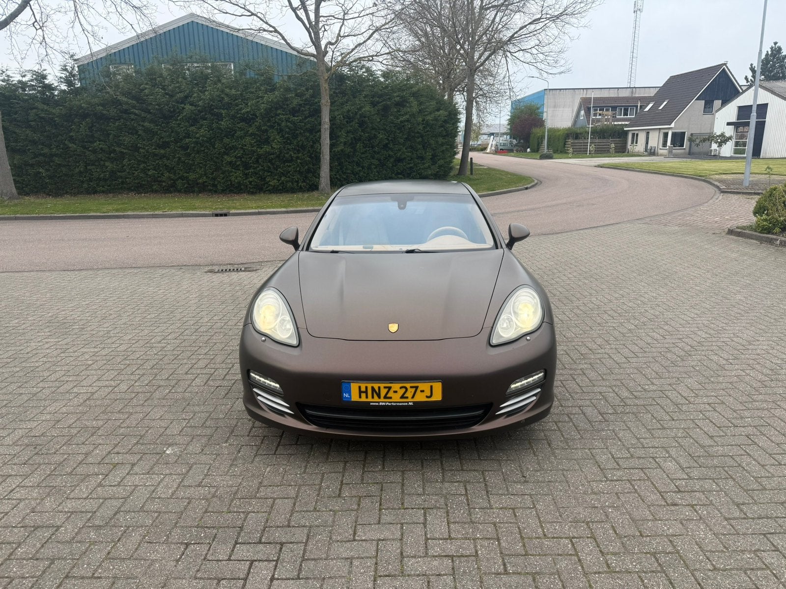 Porsche Panamera 4S | V8 | Youngtimer | 114.551 km, Auto's, Bruin, 4 stoelen, 4806 cc, Particulier