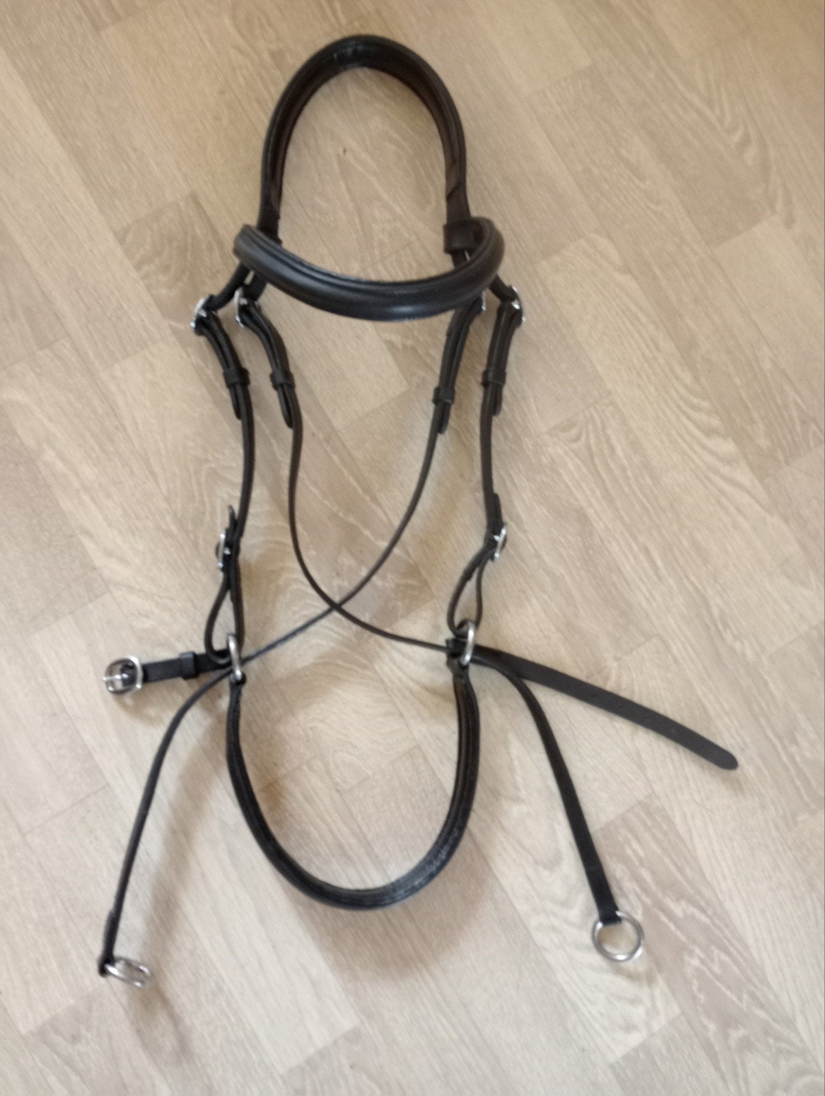 Nieuw zwart bitloos hoofdstel mt cob, Dieren en Toebehoren, Paarden en Pony's | Hoofdstellen en Tuigage, Ophalen of Verzenden