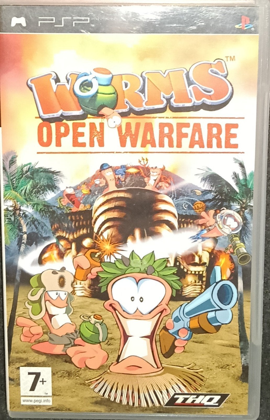 Worms Open Warfare psp, Muziek, 1 speler, Ophalen of Verzenden, Zo goed als nieuw