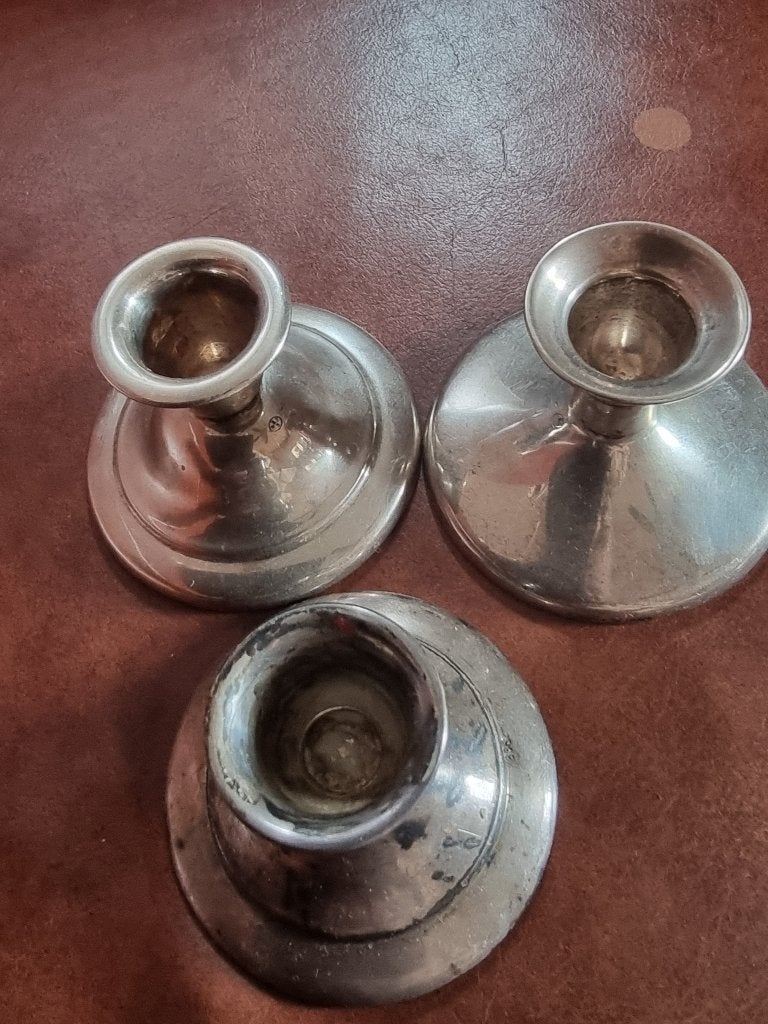 Zilvere Kandelaars, Gebruikt, Overige merken, Ophalen of Verzenden, Kandelaar