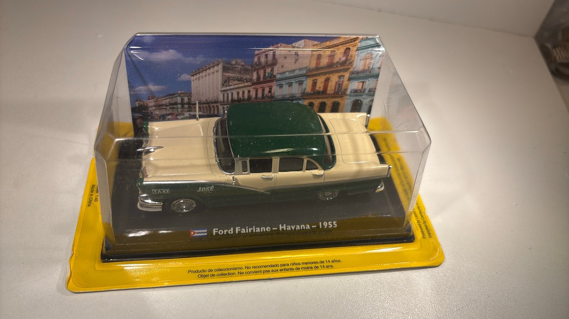 Ford fairlane havana taxi 1955 atlas 1.43, Overige merken, Auto, Ophalen of Verzenden, A