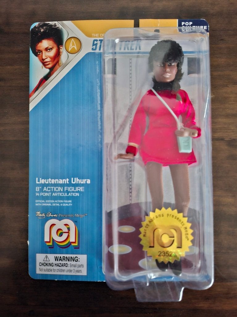Star Trek Mego Uhura Figure, Verzamelen, Poppetjes en Figuurtjes, Ophalen of Verzenden, Zo goed als nieuw