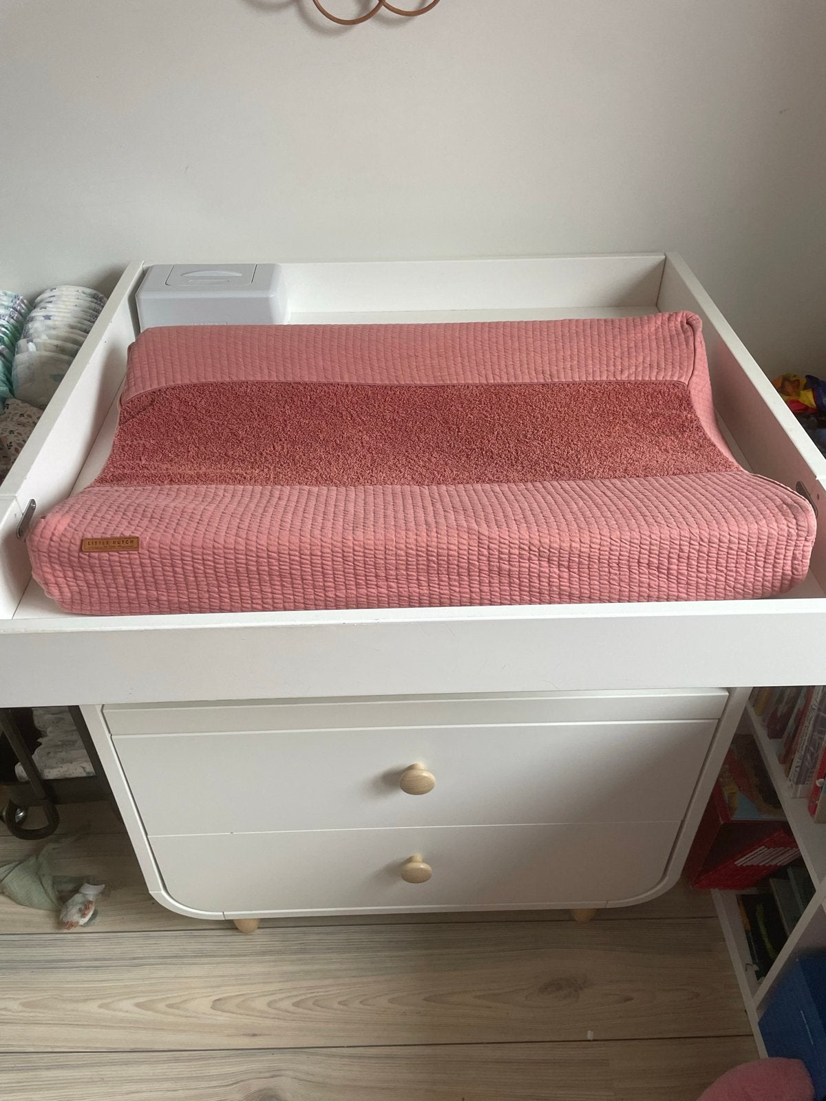 IKEA Myllra Commode met 2 lades en open schuifplank, Ophalen, 70 cm of meer, Zo goed als nieuw, 75 tot 100 cm