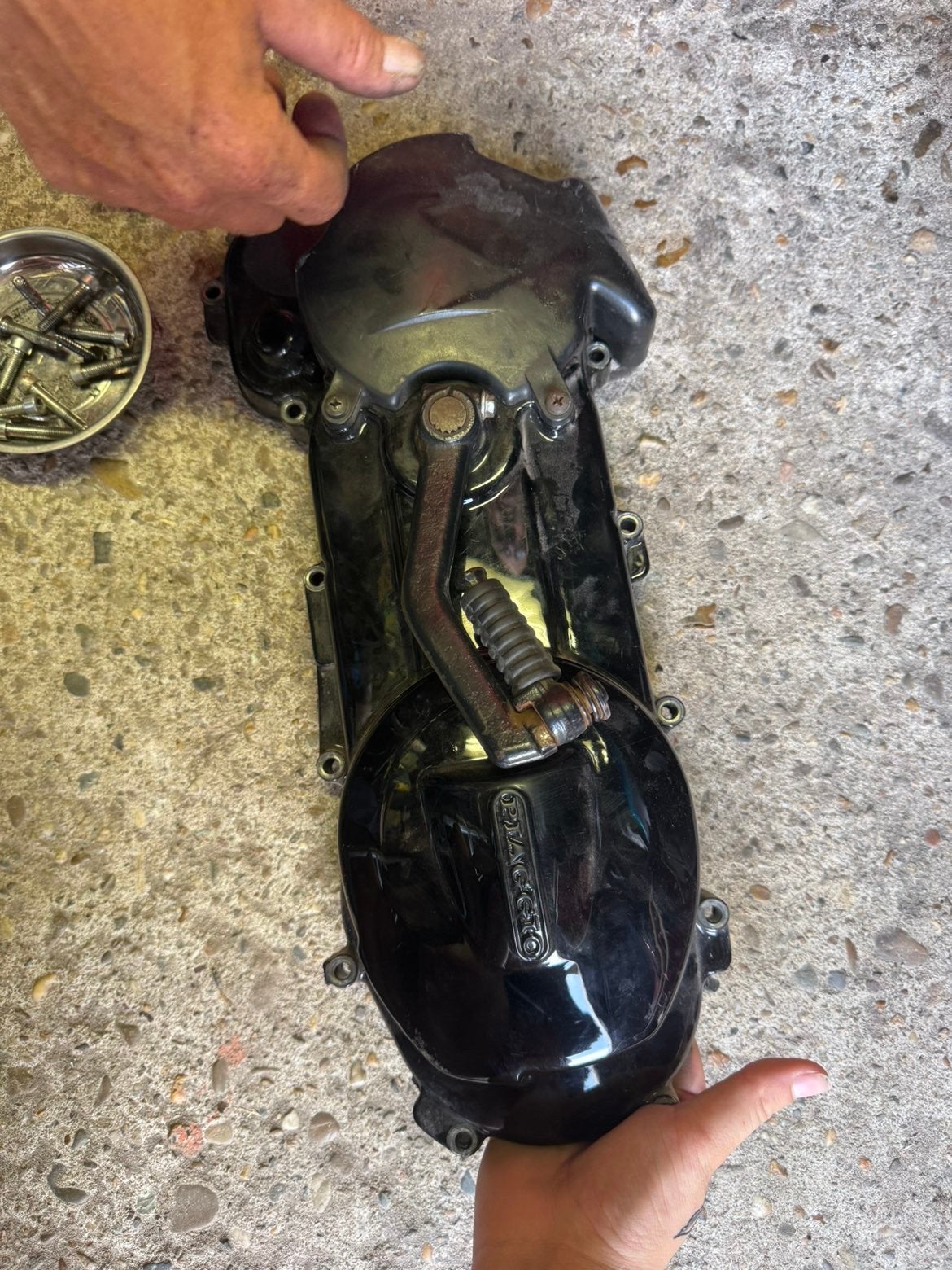 Zip sp 98 carterkap h2o (ZONDER BINNENWERK), Ophalen, Zo goed als nieuw, Blok, Piaggio