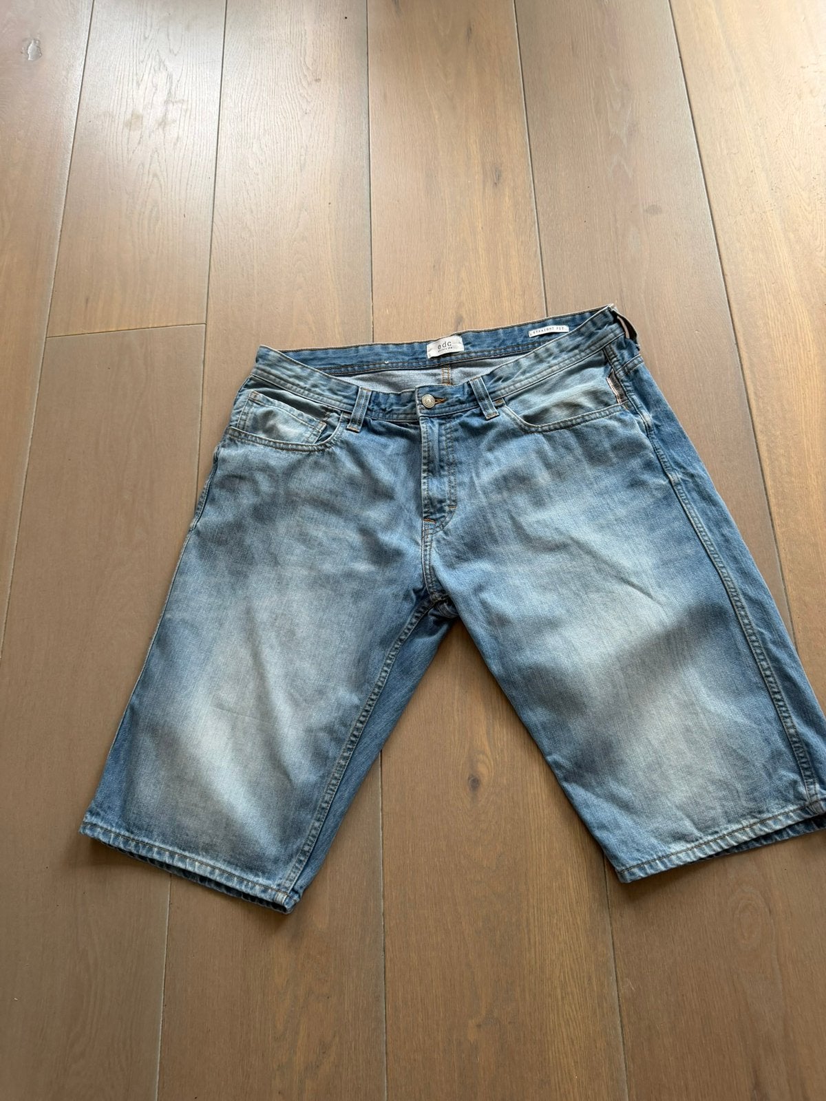 Short heren EDC mt 36, Ophalen of Verzenden, Zo goed als nieuw, Blauw, W36 - W38 (confectie 52/54)