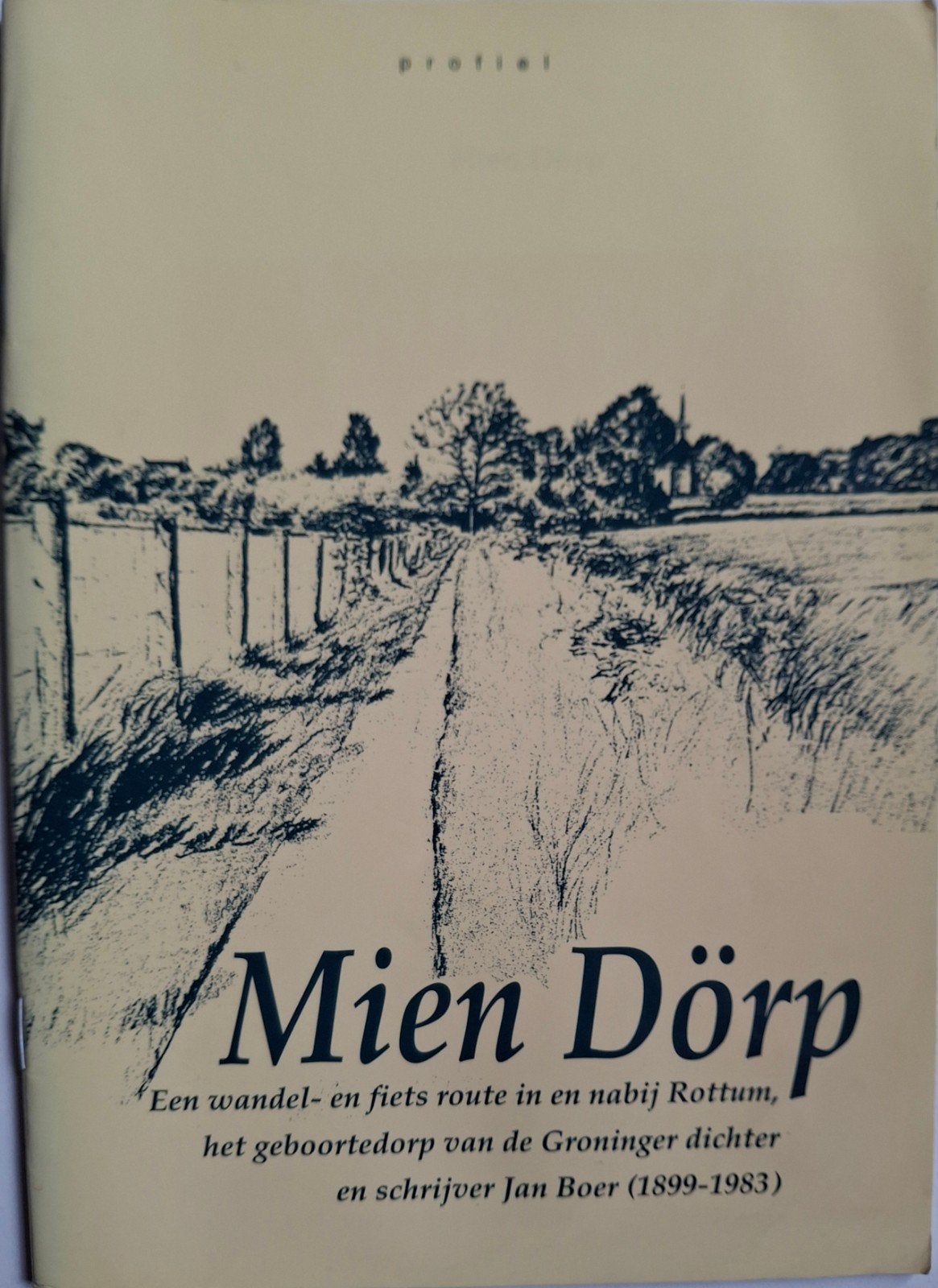 Mien Dörp: Wandel- en fietsroute Rottum (Jan Boer), Fiets- of Wandelgids, Ophalen of Verzenden, Derwin Schorren, Benelux