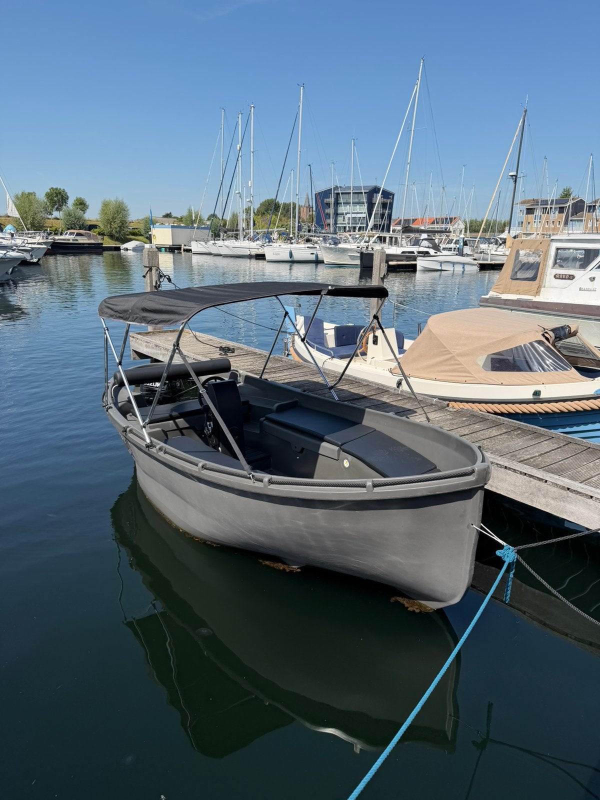 Whaly 450 Classic, Watersport en Boten, Ophalen, Zo goed als nieuw, Zonnedek
