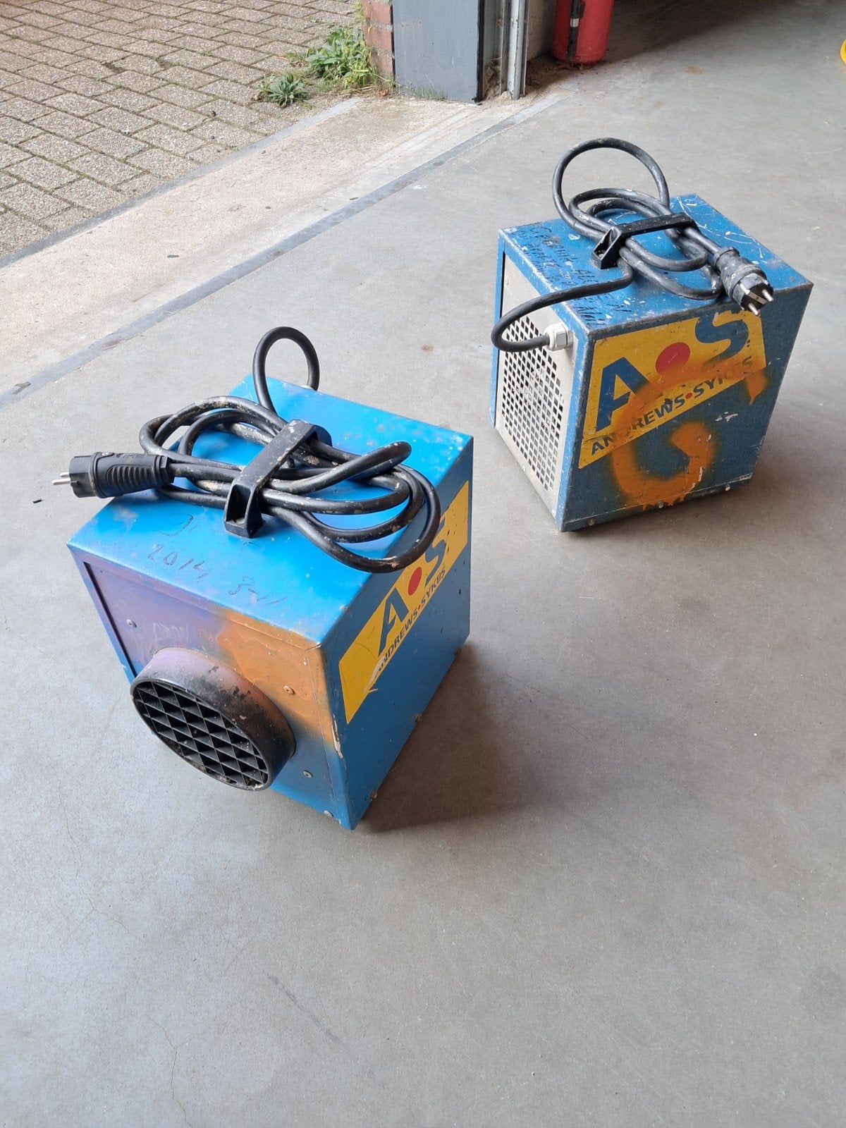 Andrews DE25 heather kachel 230v, Doe-het-zelf en Verbouw, Ophalen, Elektroden