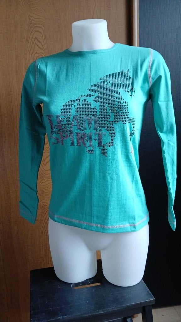 Mistral green Red Horse Flash shirt maat 104 116 128 en 176, Dieren en Toebehoren, Paardrijkleding, Sierdetails, Kinderen, Dressuur