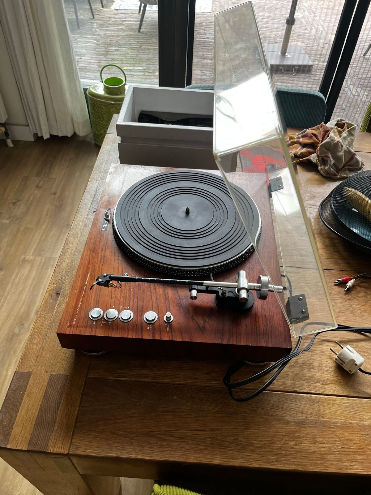 Micro Seiki Platenspeler DD-33, Stanton 681 EE calabration, Gebruikt, Automatisch, Platenspeler, Ophalen