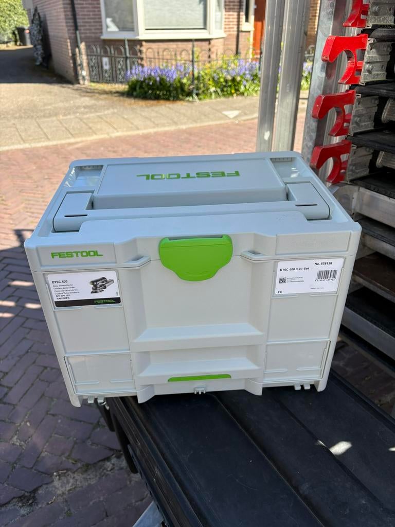Festool DTSC 400 3.0I SET NIEUW, Ophalen of Verzenden, Nieuw, Minder dan 600 watt, Vlakschuurmachine