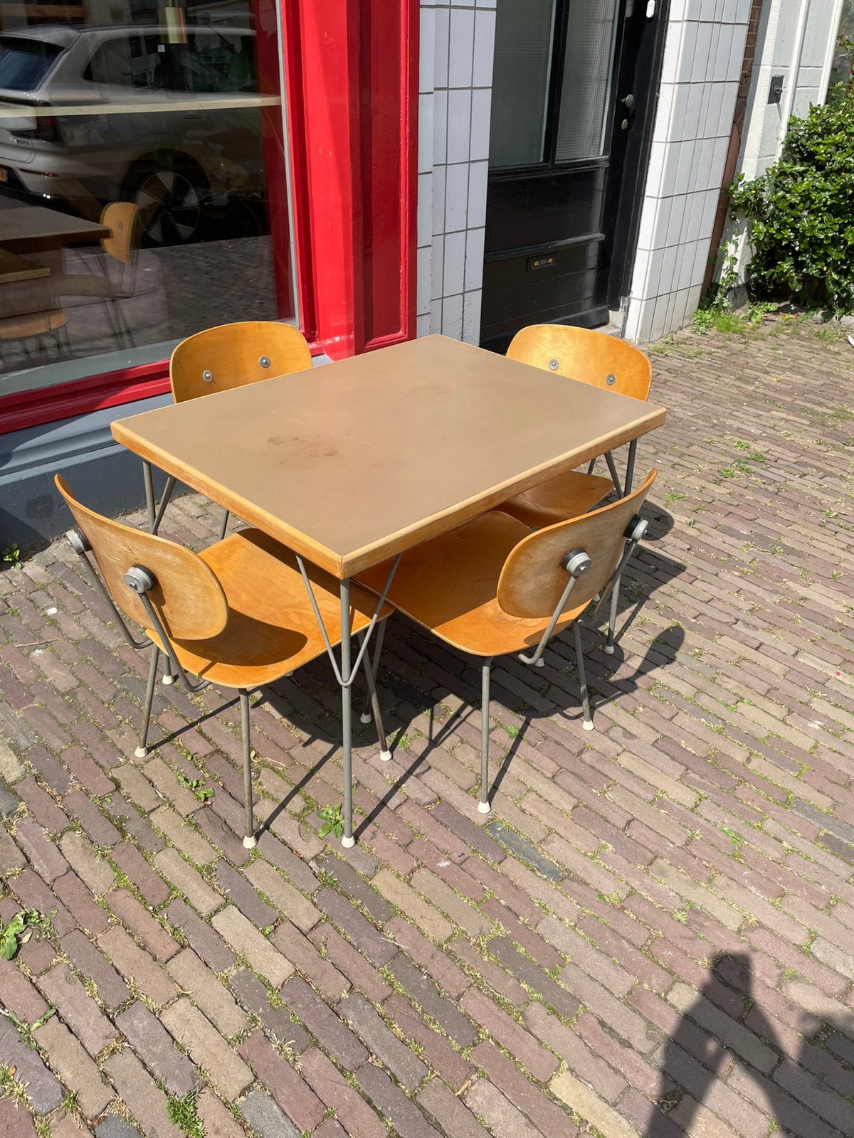 Gispen eethoek jaren 50, Ophalen