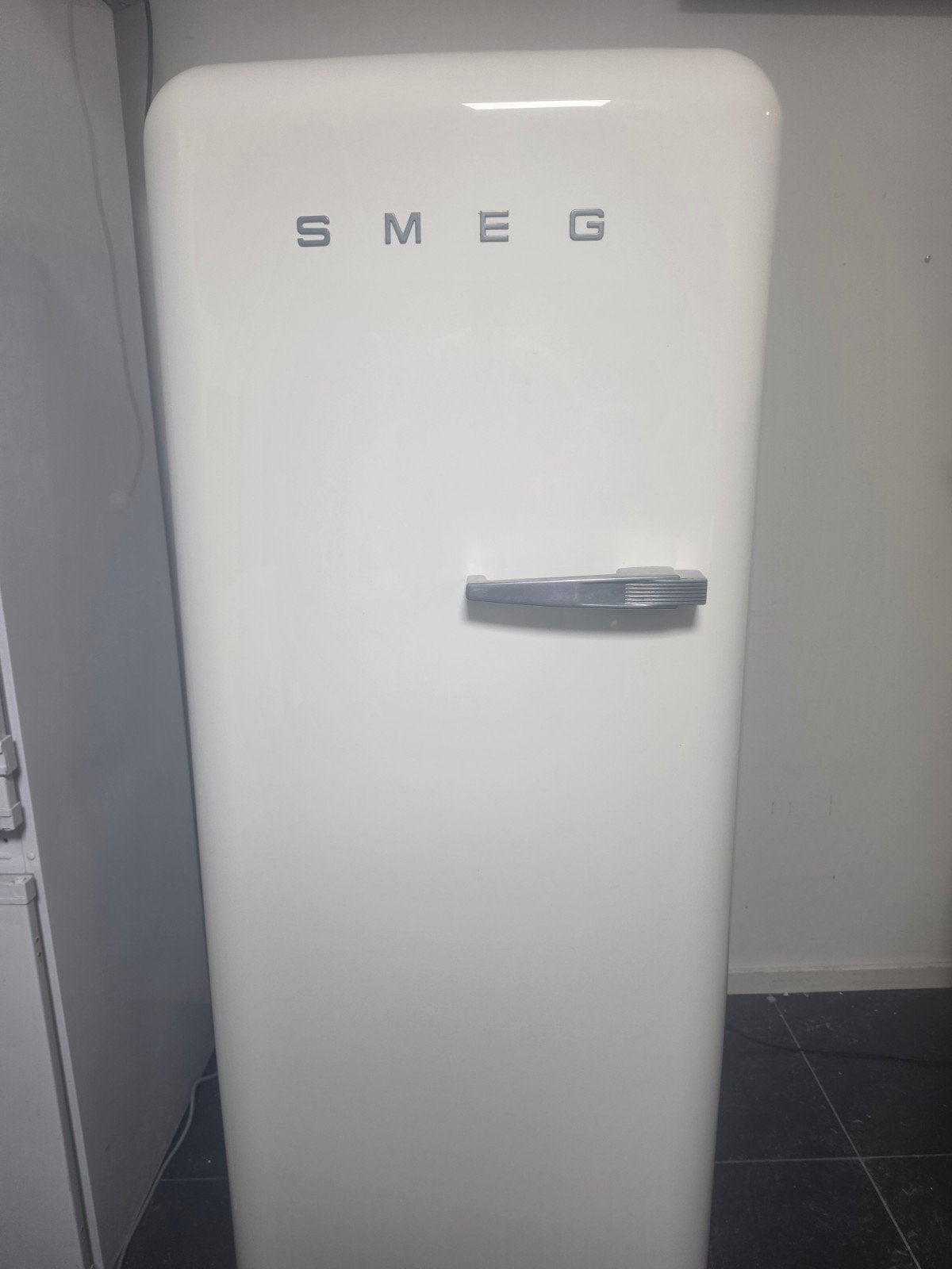 Smeg koelkast crème(gratis bezichtiging), Witgoed en Apparatuur, Koelkasten en IJskasten, Ophalen, 200 liter of meer, 60 cm of meer