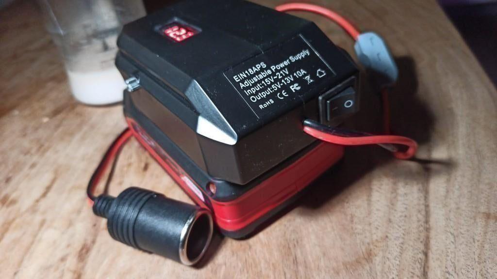 Einhell Accu Adapter 5-12V Universeel, Ophalen of Verzenden, Nieuw