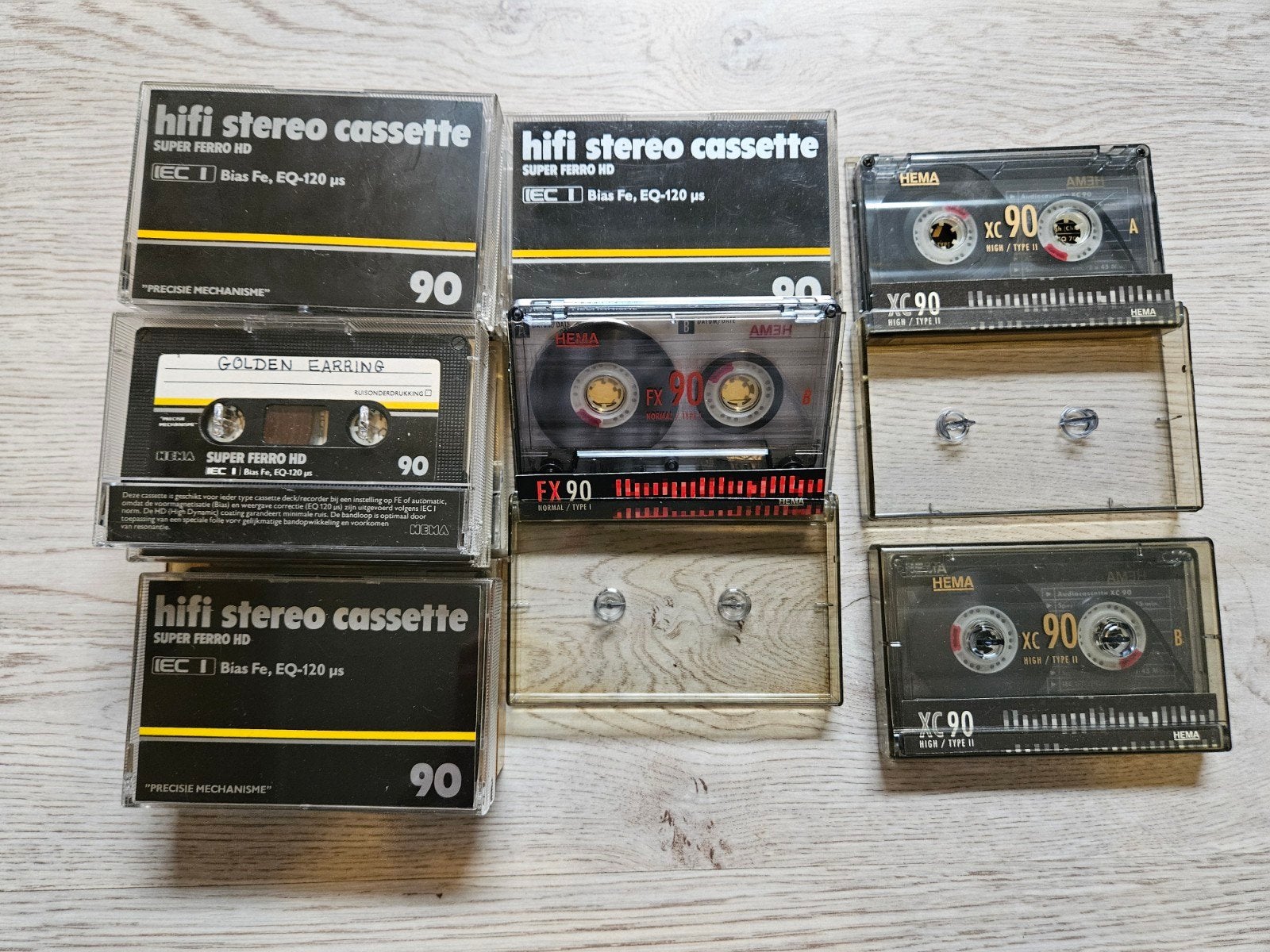 Hema cassettebandjes, 13 stuks., Ophalen of Verzenden, Overige genres, 2 t/m 25 bandjes