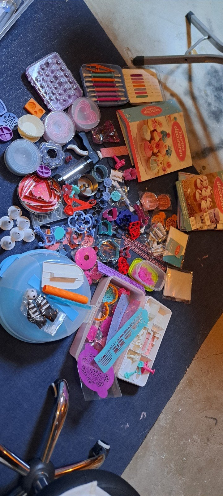 Grote partij bakspullen: bakvormen, decoratie en meer!, Hobby en Vrije tijd, Ophalen of Verzenden, Gebruikt, Taarten, Bakvorm