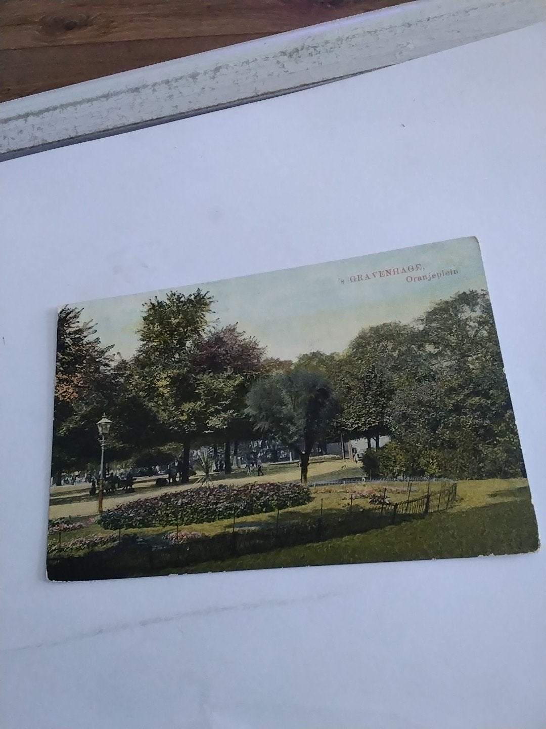Oude briefkaart 's-Gravenhage Oranjeplein 1913, Ophalen of Verzenden, Voor 1920, Gelopen, Zuid-Holland
