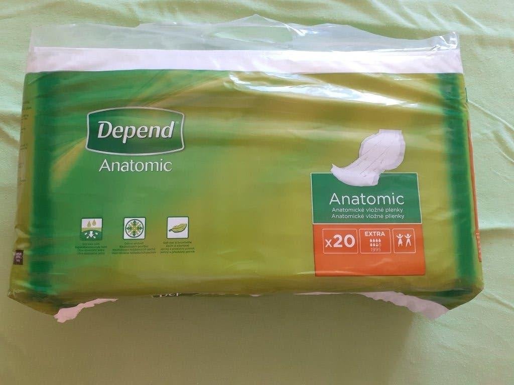 Depend anatomic incontinentie luiers   nieuw pakken, Diversen, Verpleegmiddelen, Ophalen, Nieuw