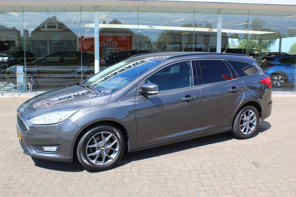 Ford FOCUS Wagon 1.0 Lease Edition , 125pk Airco , Cruise, T, Auto's, 12 maanden, Stof, Gebruikt, Handgeschakeld